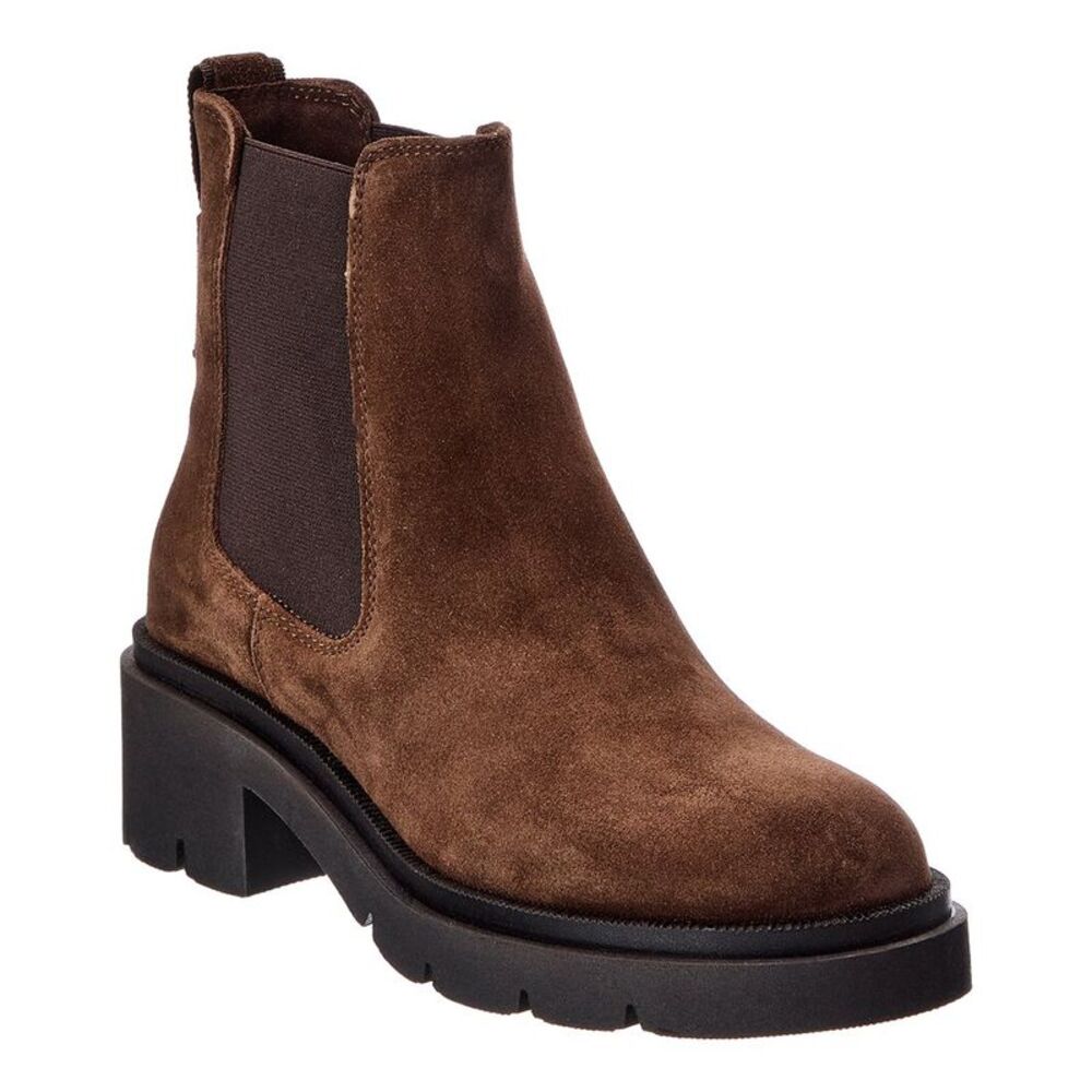 La Canadienne Waren Suede Bootie, Brown